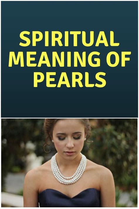 Spiritual Meaning of Pearls (White or Black) + Myths.